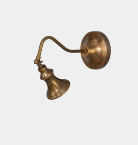 Kent Adjustable Wall Spotlight Antique Brass