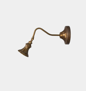 Kent Adjustable Wall Spotlight Antique Brass