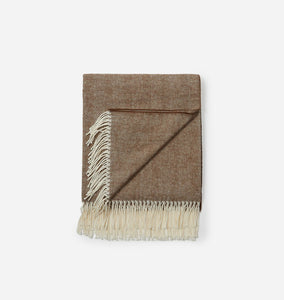 Cecile Herringbone Throw Blanket