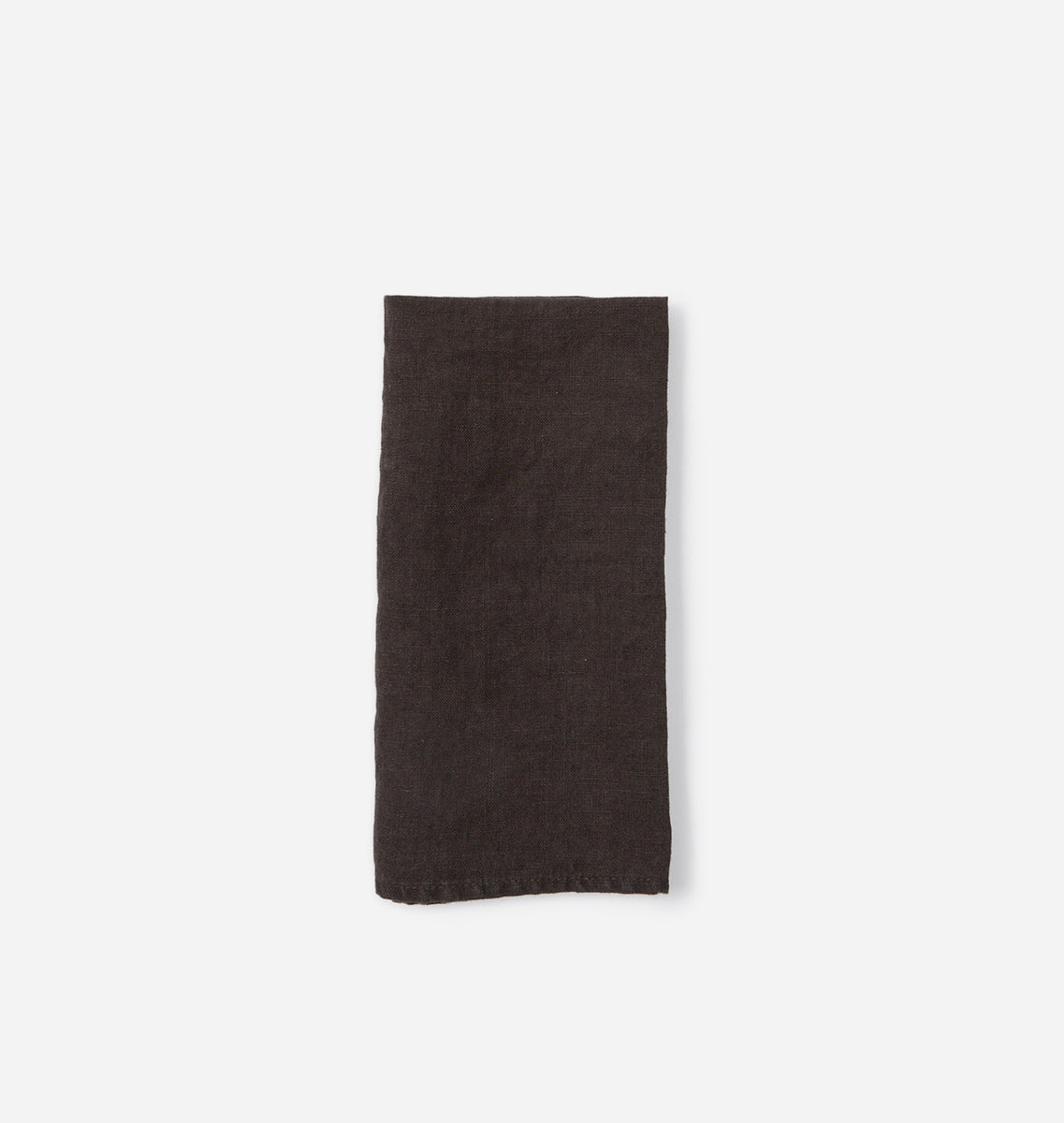 Eloise Linen Napkin | Shoppe Amber Interiors, Dark Brown