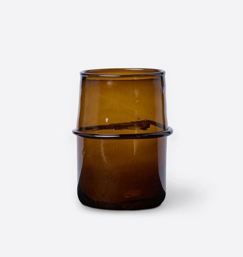 Taka Vase Dark Brown