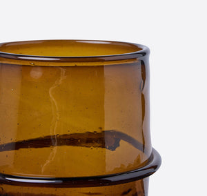 Taka Vase Dark Brown