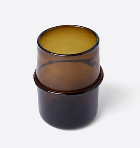 Taka Vase Dark Brown