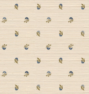 Laila Grasscloth Wallpaper in Capri