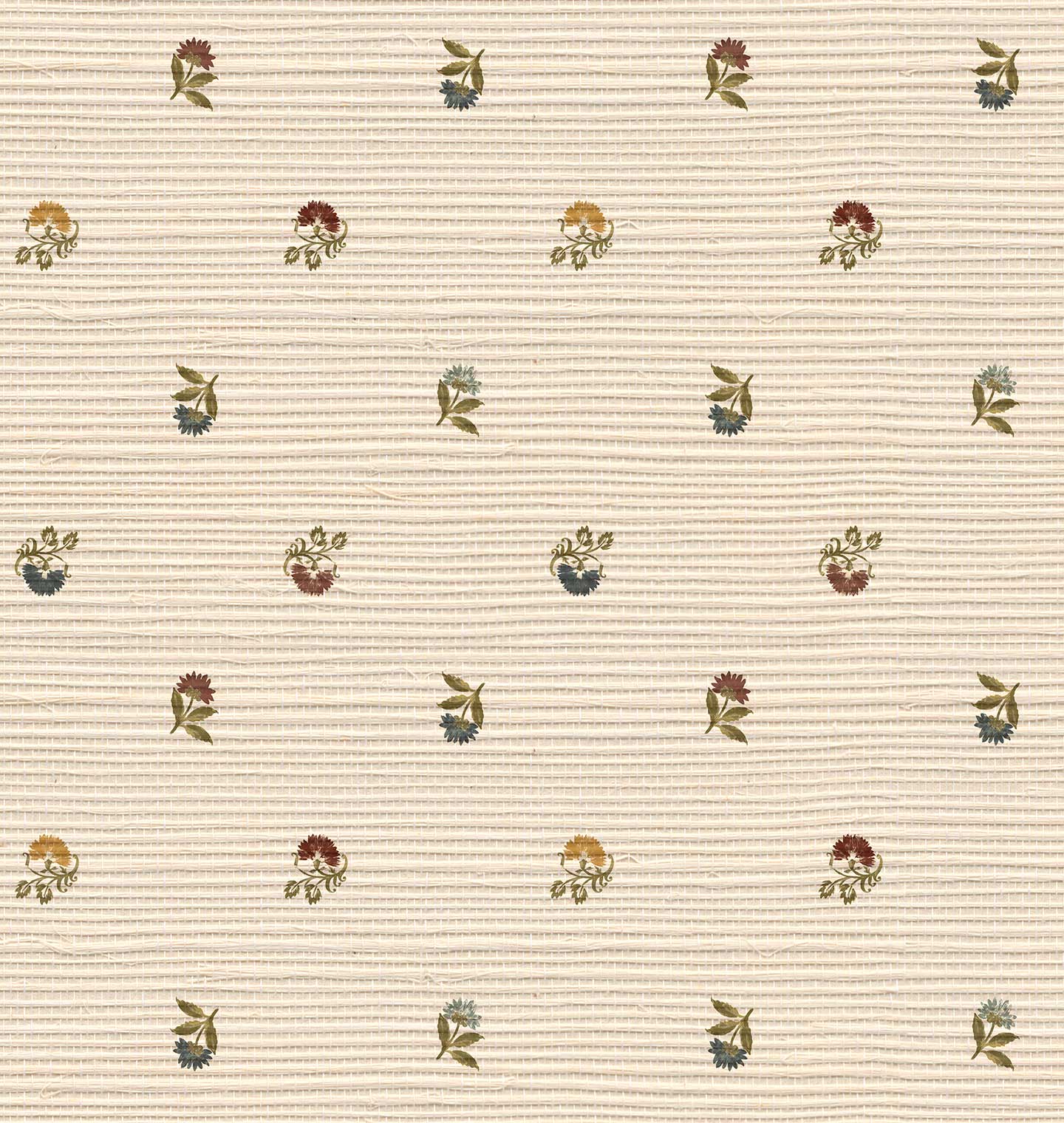 Laila Grasscloth Wallpaper in Multi