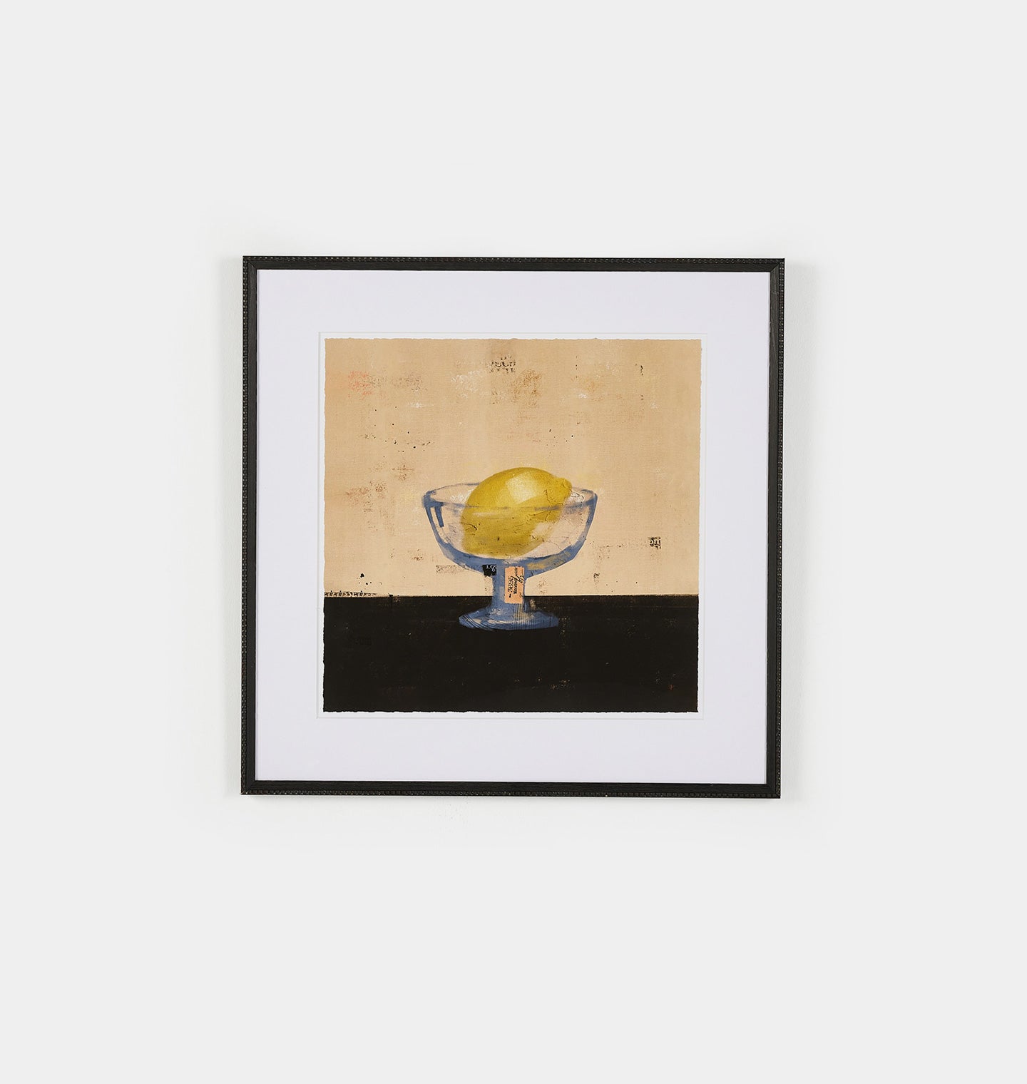 Lemon Cup by Coup Framed Print