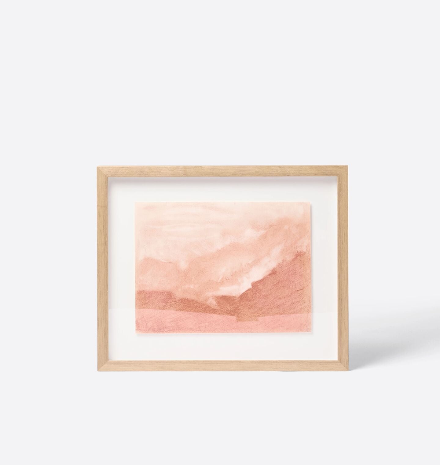 Dawn on the Mtn. 1998 M. Nebut, Framed