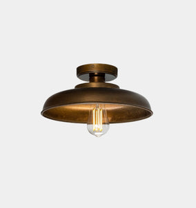 Telal Flush Mount Antique Brass