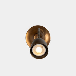 Sydney Loft Wall Light Antique Brass