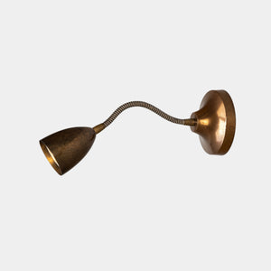 Sydney Loft Wall Light Antique Brass