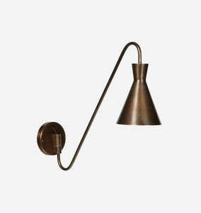 Forli Pivoting Brass Sconce