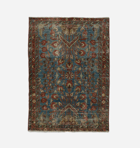 Vintage Hand Knotted Malayer Rug 3'3