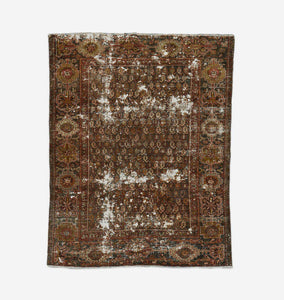 Vintage Hand Knotted Malayer Rug 3'11" x 5'0"