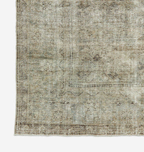 Vintage Hand Knotted Mahal Rug 9'8" x 13'2"