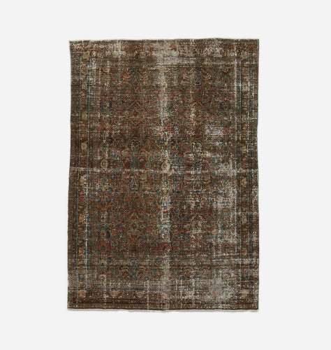 Vintage Hamadan Rug 6'9