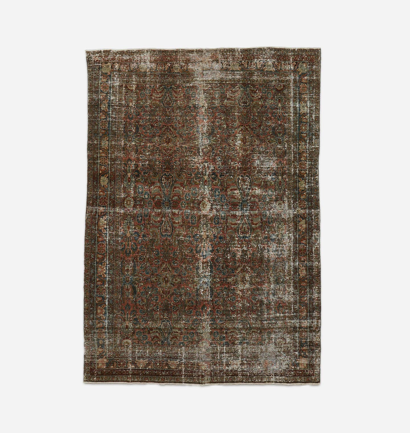 Vintage Hamadan Rug 6'9