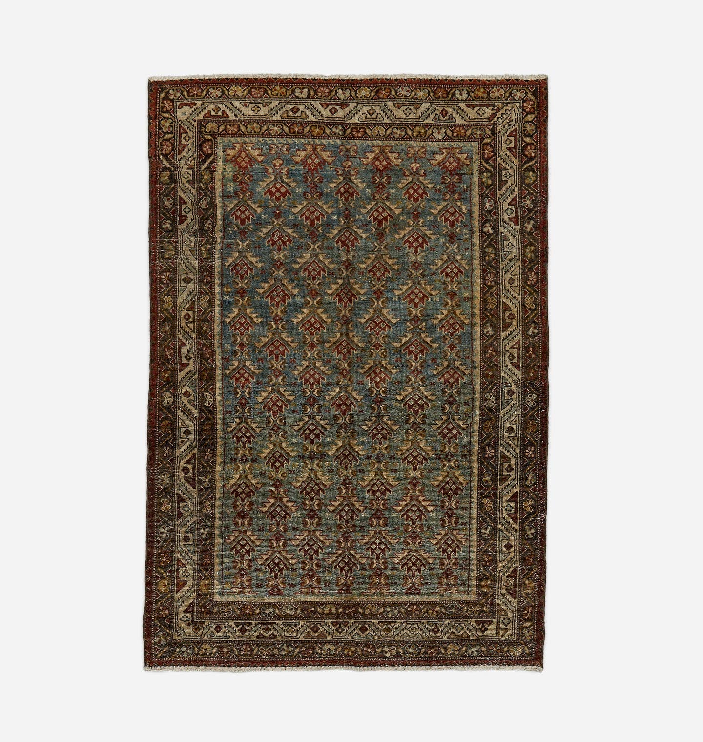 Vintage Hamadan Rug 4'0