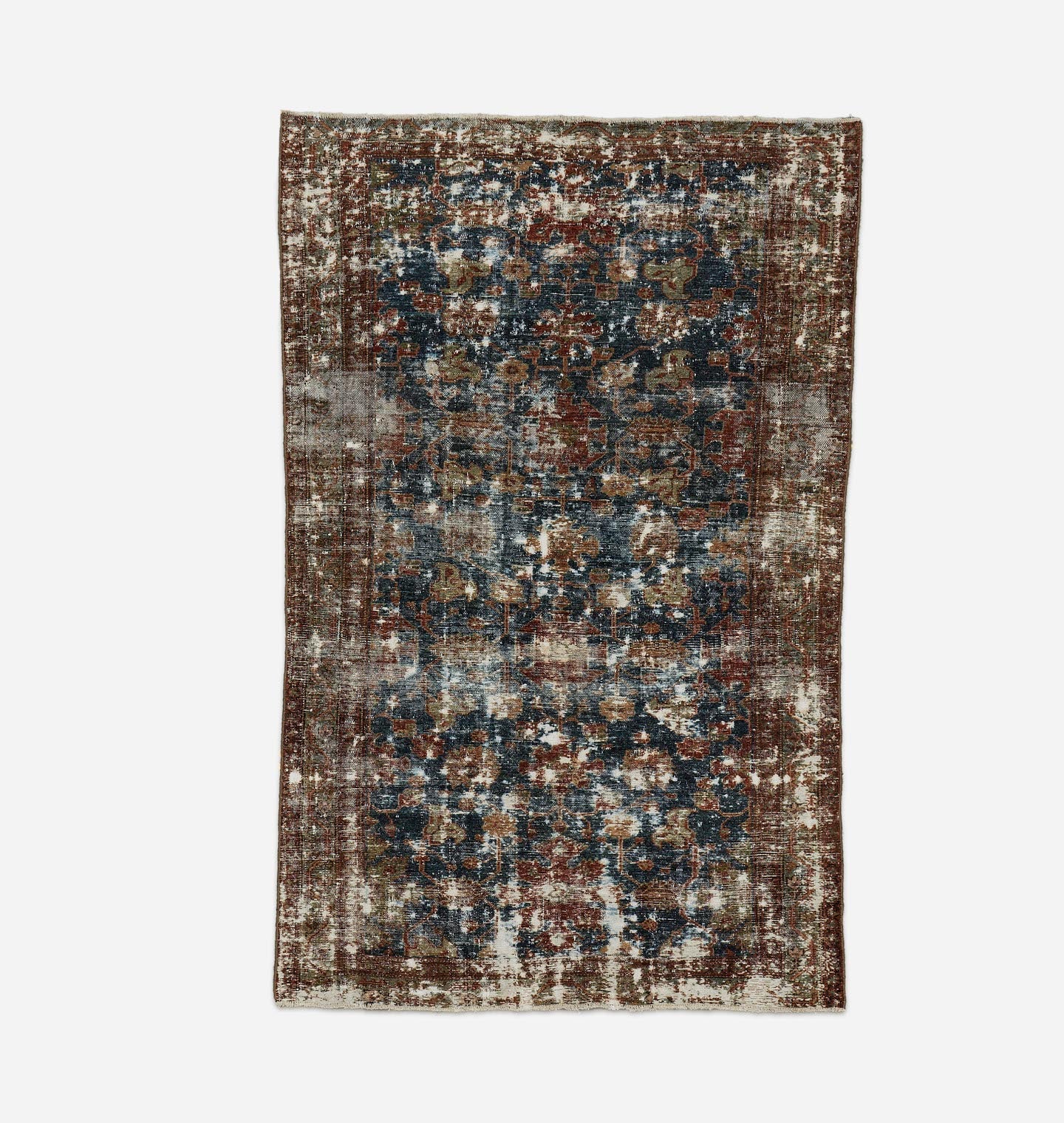 Vintage Hamadan Rug 4'0