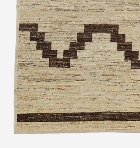 Vintage Hand Knotted Distressed Moroccan 3'6" x 11'0"