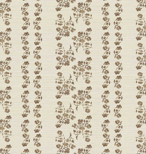 Marisol Stripe Grasscloth Wallpaper Barley