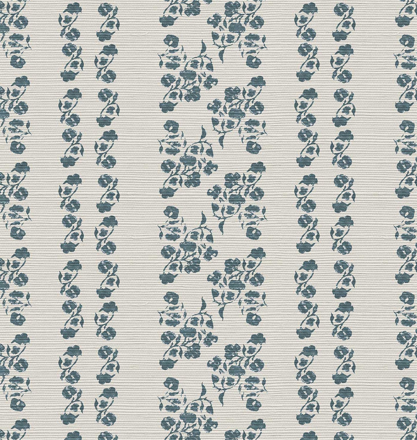 Marisol Stripe Grasscloth Wallpaper Payne Sample
