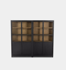 Maurice Double Cabinet Black