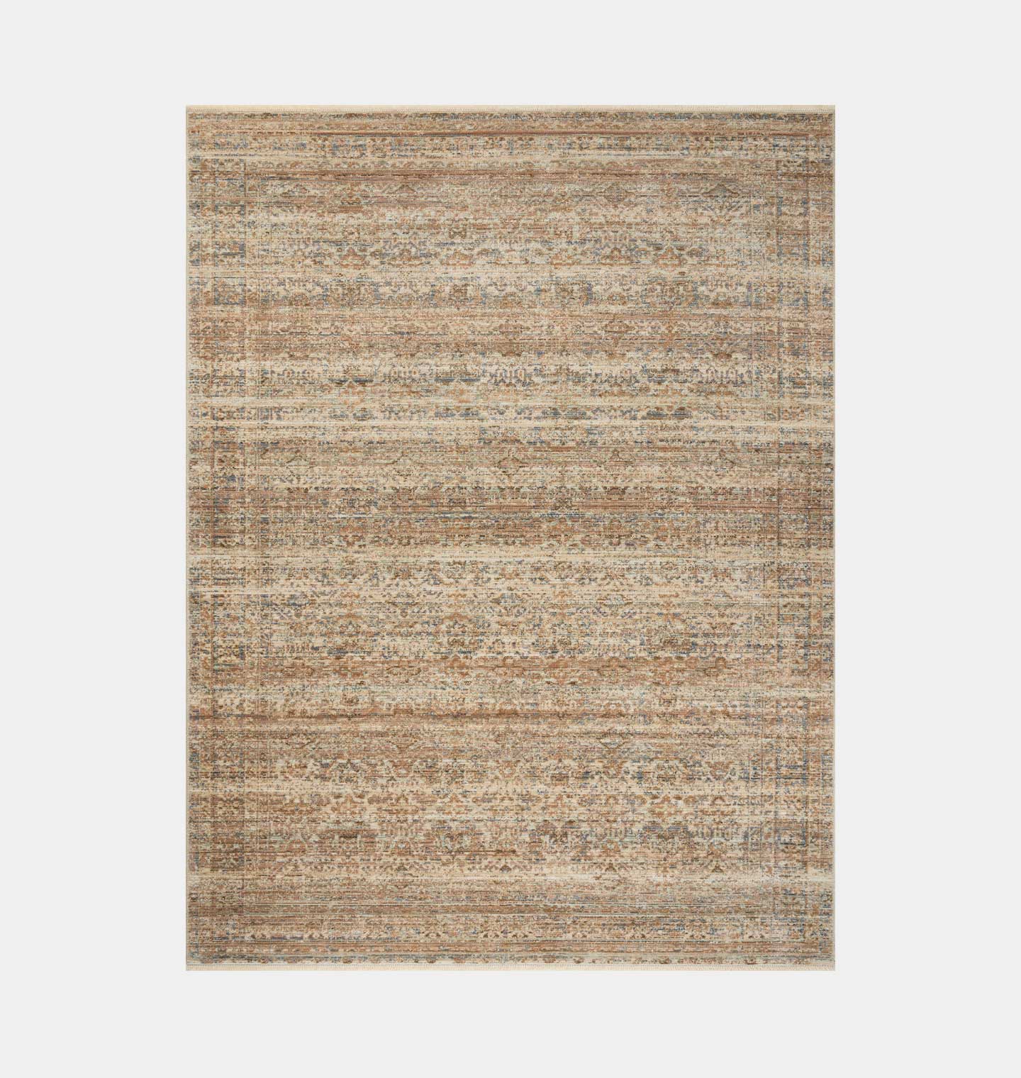 Molly MOL-01 Natural / Denim Area Rug | Shoppe Amber Interiors