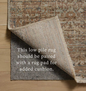 Molly MOL-01 Natural / Denim Area Rug