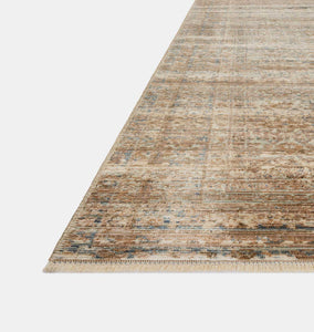 Molly MOL-01 Natural / Denim Area Rug