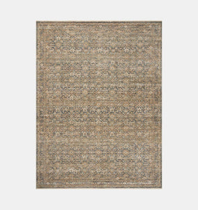 Molly MOL-02 Denim / Gold Area Rug