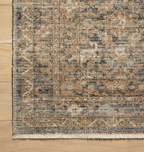 Molly MOL-02 Denim / Gold Area Rug