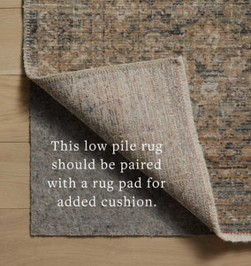 Molly MOL-02 Denim / Gold Area Rug