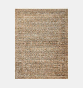 Molly MOL-06 Gold / Blue Area Rug