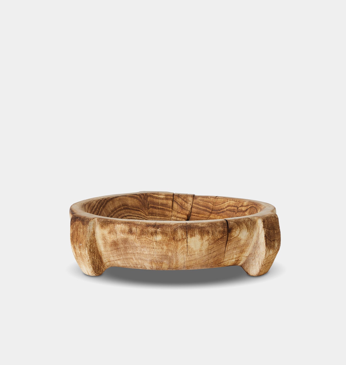 Montero Wood Bowl Burnt Reclaimed