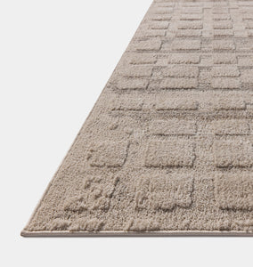 Monty MOT-06 Pebble / Beige 18" x 18" Sample Rug