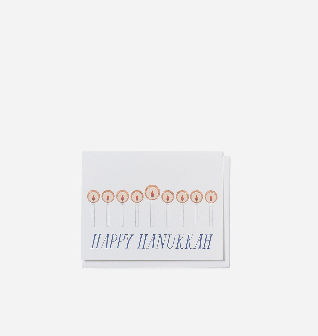 Menorah Card