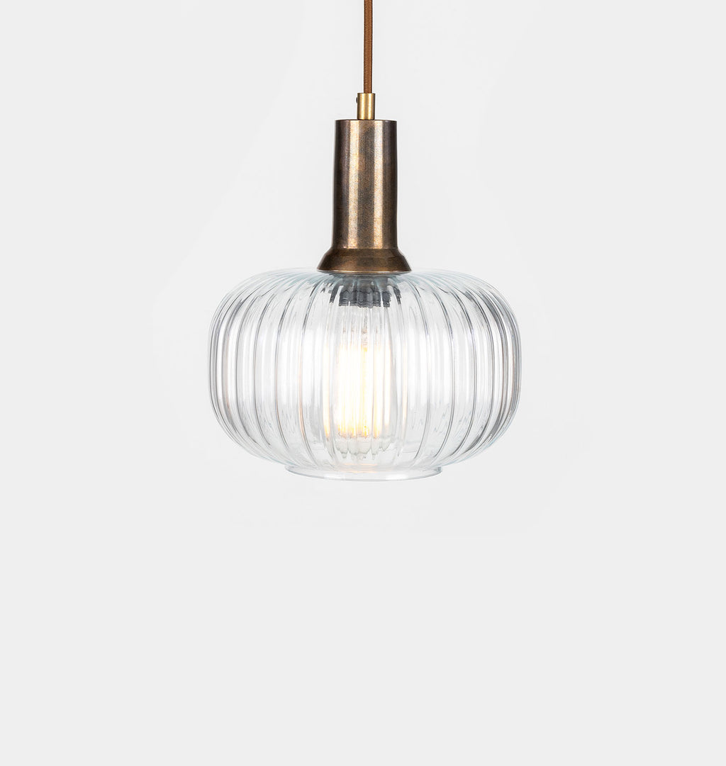 Nehir Pendant Antique Brass by Shoppe Amber Interiors