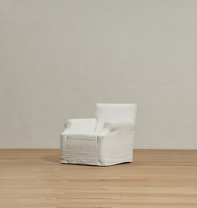 Owen Armchair Stationary Ivory Floor Model