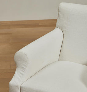 Owen Armchair Stationary Ivory Floor Model