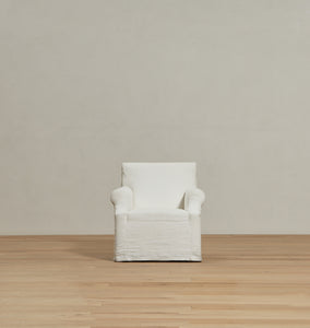 Owen Armchair Stationary Ivory Floor Model