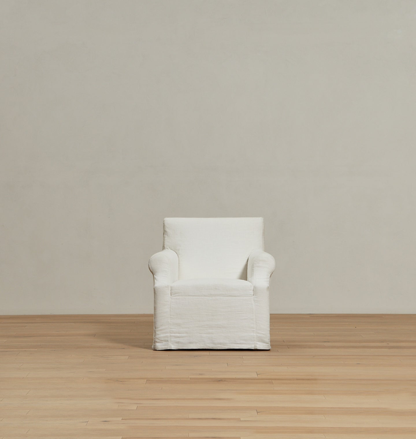 Owen Armchair Stationary Ivory Floor Model