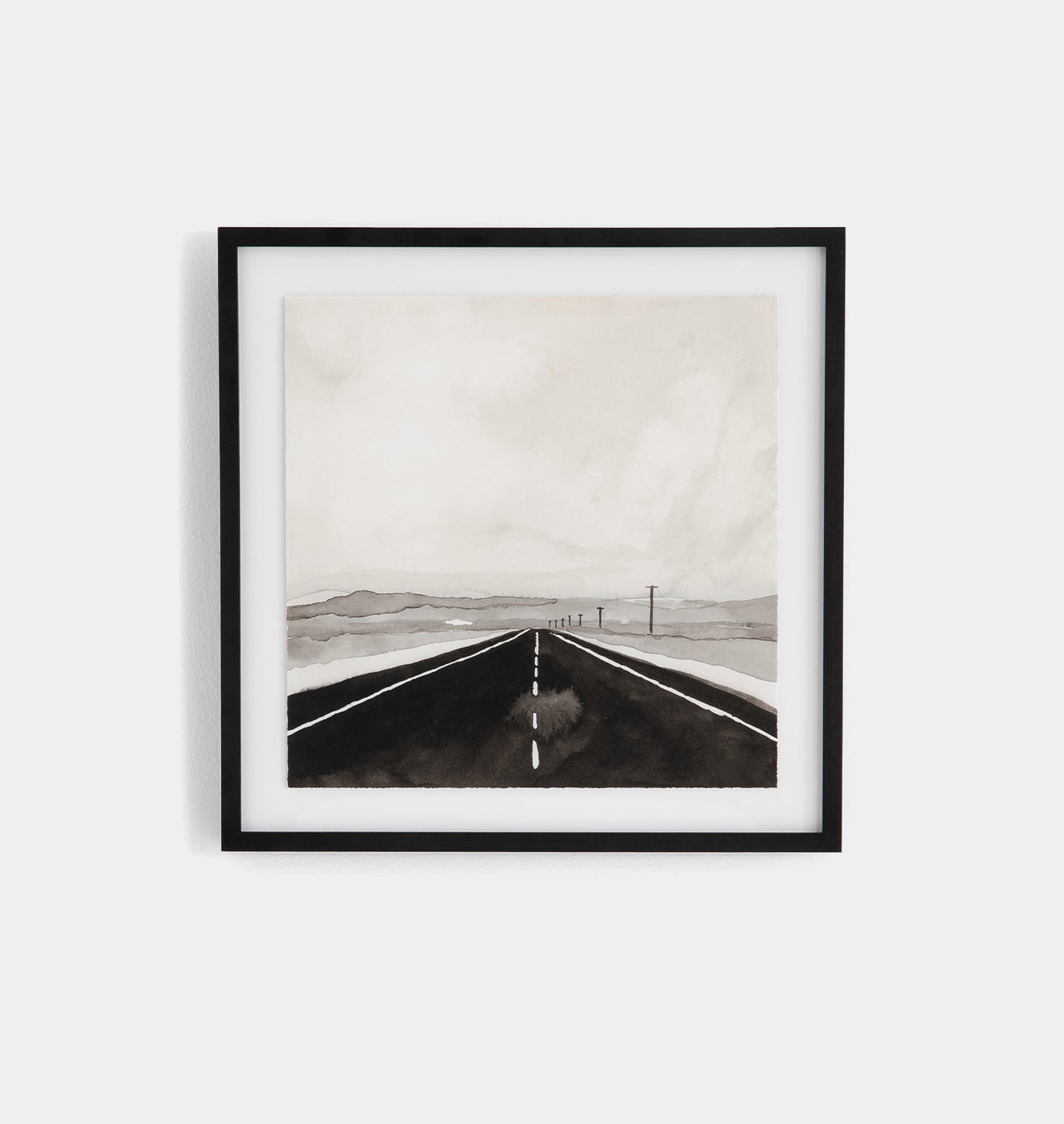 Open Road Framed Print