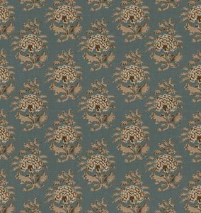 Paisley Wallpaper Cornflower