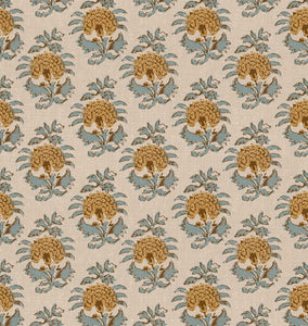 Paisley Wallpaper Saffron Sample