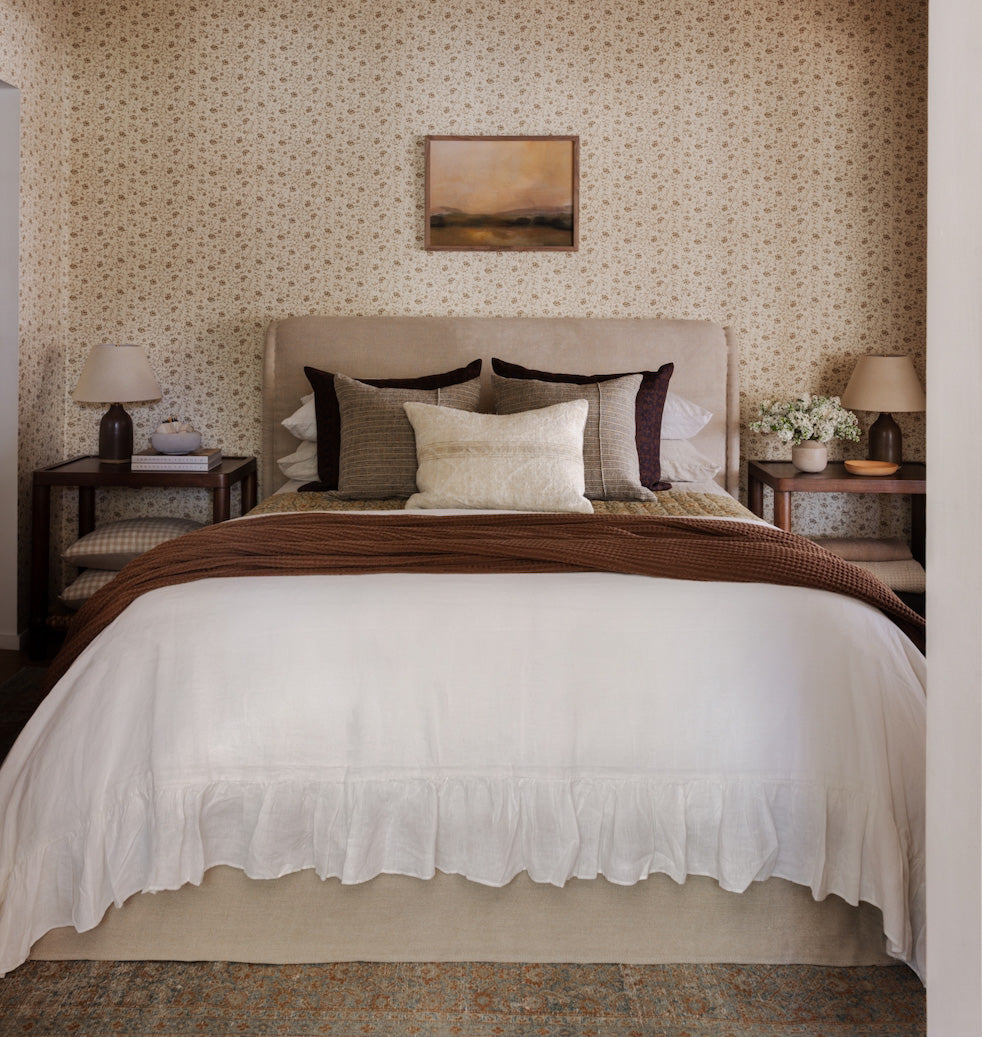 Amber Lewis Margueritte Grasscloth Wallpaper - Thumbnail 2