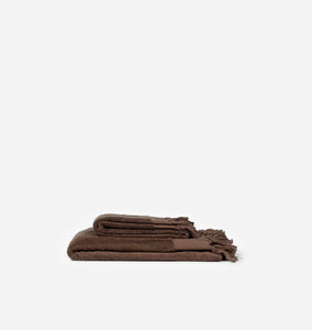 Hand-Loomed Terry Towel Chestnut