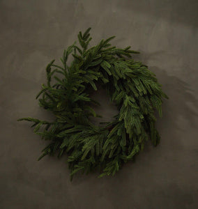 Evergreen Holiday Wreath