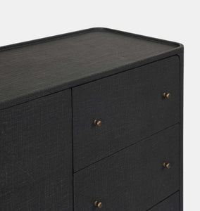 Paula Sideboard Black Linen
