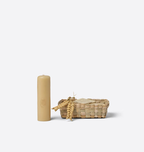 Pillar Candle Gift Basket