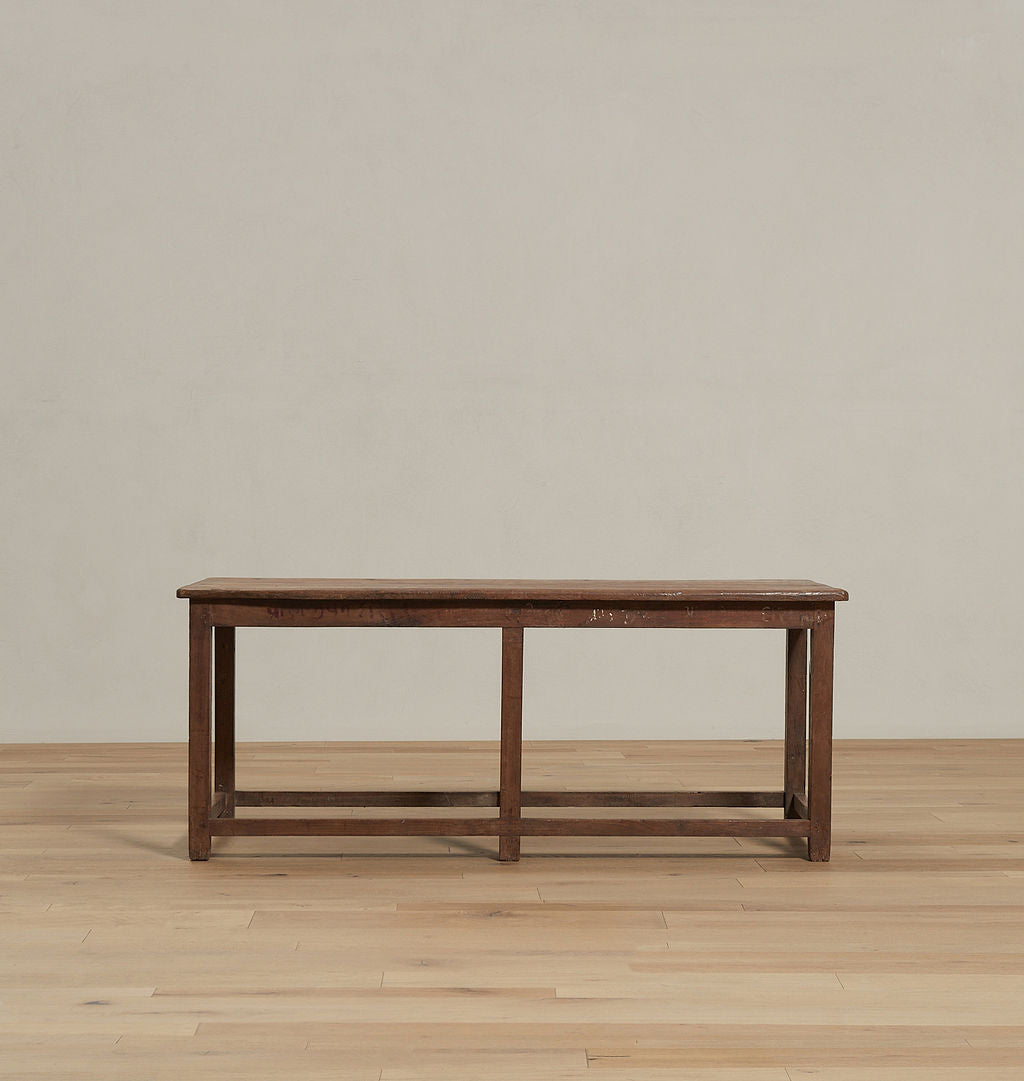 Vintage Pine Console Table